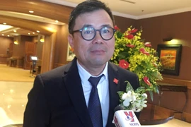 Ông Nguyễn Duy Hưng trả lời phỏng vấn báo chí. (Ảnh: PV/Vietnam+)