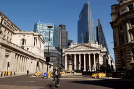 Trụ sở BoE ở London. (Ảnh: Reuters)