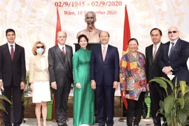 Lễ kỷ niệm 75 năm Quốc khánh nước CHXHCN Việt Nam tại Áo. (Ảnh: Vietnam+)