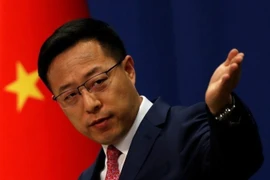 Người phát ngôn Bộ ngoại giao Trung Quốc Triệu Lập Kiên. (Ảnh: IRNA/TTXVN)