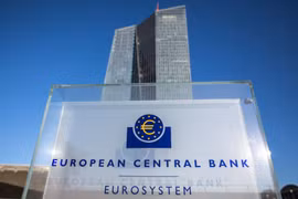 Trụ sở ECB. (Ảnh: EPA)