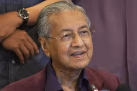 Thủ tướng Malaysia Mahathir Mohamad. (Ảnh: AP)