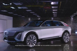 Lyriq, mẫu xe đầu tiên chạy hoàn toàn bằng điện của Cadillac. (Ảnh: Cadillac)