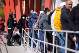 Một trung tâm việc làm tại bang Illinois. (Ảnh: AP)