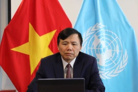 Đại sứ Đặng Đình Quý, Trưởng Phái đoàn thường trực Việt Nam tại Liên hợp quốc. (Ảnh: TTXVN phát) 