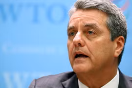 Tổng Giám đốc WTO Roberto Azevedo. (Ảnh: Reuters)