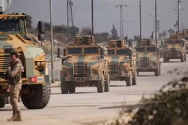 Lực lượng Thổ Nhĩ Kỳ tại Syria. (Ảnh: AP)