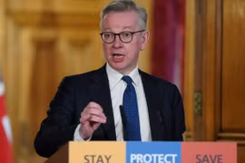 Bộ trưởng Văn phòng Nội các Anh Michael Gove. (Ảnh: ITV)