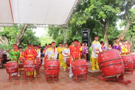 Lễ tưởng niệm 720 năm ngày mất của Quốc Công Tiết Chế Hưng Đạo Đại vương Trần Quốc Tuấn. (Ảnh: Đại Nghĩa/TTXVN)