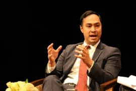 Hạ nghị sỹ Joaquin Castro. (Ảnh: Đặng Huyền/TTXVN)