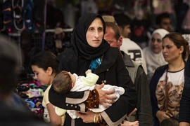 Syria đang rơi vào cuộc khủng hoảng nhân đạo. (Ảnh: AFP/TTXVN)