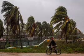 Bão Iota bắt đầu đổ bộ vào Trung Mỹ. (Ảnh: AFP/Getty)