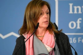 Đại diện đặc biệt của Liên hợp quốc về Libya Stephanie Williams. (Ảnh: The National)