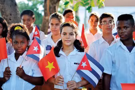 Lưu giữ mãi hình ảnh đất nước Cuba trong trái tim nhân dân Việt Nam