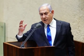 Thủ tướng Israel Benjamin Netanyahu. (Ảnh: AFP/TTXVN)