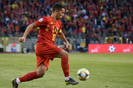 Eden Hazard luôn đóng vai trò thủ lĩnh tại đội tuyển Bỉ. (Ảnh: Getty)
