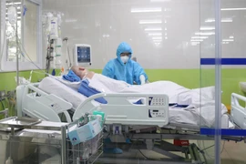 Sức khỏe của BN91 tiếp tục có nhiều chuyển biến tích cực. (Ảnh: TTXVN phát)