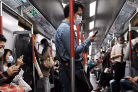 Trung tâm Điều trị cộng đồng của Hong Kong. (Ảnh: AFP)