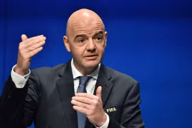 Chủ tịch FIFA Gianni Infantino. (Ảnh: FIFA)