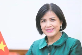 Trưởng Phái đoàn Việt Nam, Đại sứ Lê Thị Tuyết Mai phát biểu tại cuộc họp về thành lập Nhóm công tác về thương mại và giới của WTO. (Ảnh: TTXVN)