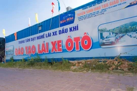 Trung tâm dạy nghề lái xe Dầu Khí. (Ảnh: Facebook)