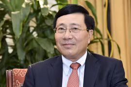 Phó Thủ tướng, Bộ trưởng Bộ Ngoại giao Phạm Bình Minh. (Ảnh: TTXVN)