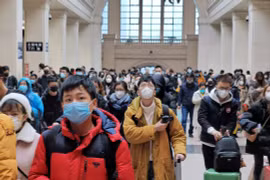 Thành phố Vũ Hán đã đóng cửa mọi dịch vụ giao thông công cộng. (Ảnh: Getty)