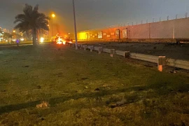 Vụ không kích của Mỹ tại sân bay quốc tế Baghdad. (Ảnh: AFP/TTXVN)