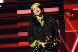 Billie Eilish bội thu tại Grammy năm nay
