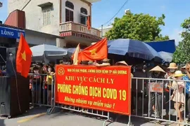 Kết thúc cách ly y tế toàn bộ các cụm dân cư, khu phố trên địa bàn tỉnh Hải Dương. (Ảnh: TTXVN phát)