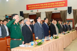 Các đại biểu tham dự đại hội. (Ảnh: PV/Vietnam+)