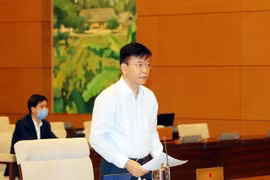 Phiên họp của Ủy ban Thường vụ Quốc hội. (Ảnh: Trọng Đức/TTXVN) 
