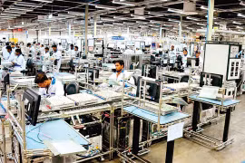 Nhà máy Foxconn tại Ấn Độ. (Ảnh: Foxconn)