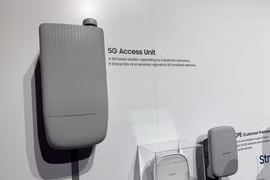 Thiết bị mạng 5G của Samsung. (Ảnh: Venturebeat)