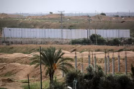 Ai Cập bắt đầu xây tường biên giới ở khu vực giáp ranh Dải Gaza