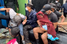 Bão Amanda tàn phá El Salvador cách đây vài tháng. (Ảnh: Twitter)
