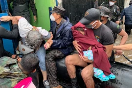 Bão Amanda tàn phá El Salvador cách đây vài tháng. (Ảnh: Twitter)