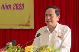 Chủ tịch Ủy ban Trung ương Mặt trận Tổ quốc Việt Nam Trần Thanh Mẫn. (Ảnh: TTXVN phát)