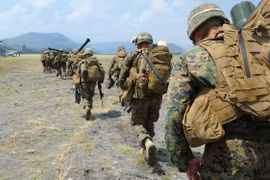 Cuộc tập trận Balikatan vào năm 2013. (Ảnh: USNI)