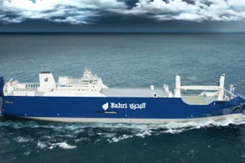 Tàu Bahri Yanbu. (Ảnh: Knudehansen)