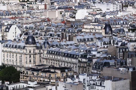 Thành phố Paris đã chứng kiến những giây phút lịch sử quan trọng nhất của ngành Ngoại giao Việt Nam. (Ảnh: THX/TTXVN)