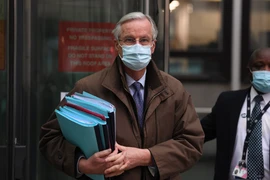 Trưởng đoàn đàm phán EU Michel Barnier. (Ảnh: AFP/TTXVN)