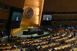 Một phiên họp của Đại hội đồng Liên hợp quốc. (Ảnh: AFP/TTXVN)