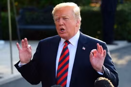 Tổng thống Mỹ Donald Trump. (Nguồn: THX/TTXVN)