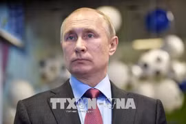 Tổng thống Nga Vladimir Putin. (Nguồn: EPA/TTXVN)