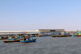 Cảng Phan Thiết. (Ảnh: Nguyễn Thanh/TTXVN)