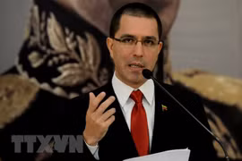 Ngoại trưởng Venezuela Jorge Arreaza (Nguồn: AFP/TTXVN)