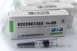 Vaccine ngừa COVID-19 của Sinopharm. (Ảnh: AFP/TTXVN)