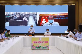 Quang cảnh cuộc họp. (Ảnh: Chương Đài/TTXVN)