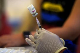 Vaccine phòng COVID-19 của AstraZeneca. (Ảnh: THX/TTXVN)